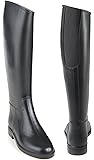 Equi-Essentials 30" Childs Cadet Flex Great The Wider Calf Rubber Boot Black