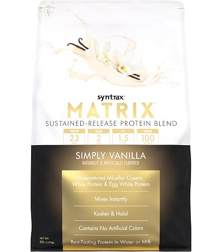 Amazon.com: Syntrax Whey Shake, Strawberry Shake 5 lbs. Perfect
