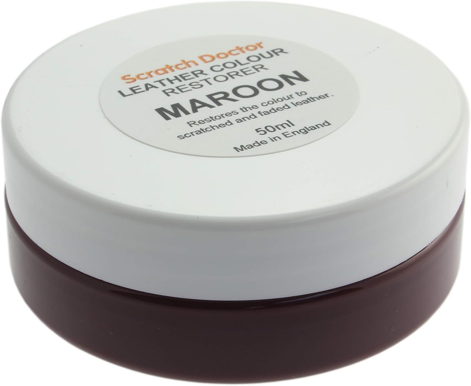 MAROON Leather Colour Restorer for Faded and Worn Leather Sofa etc