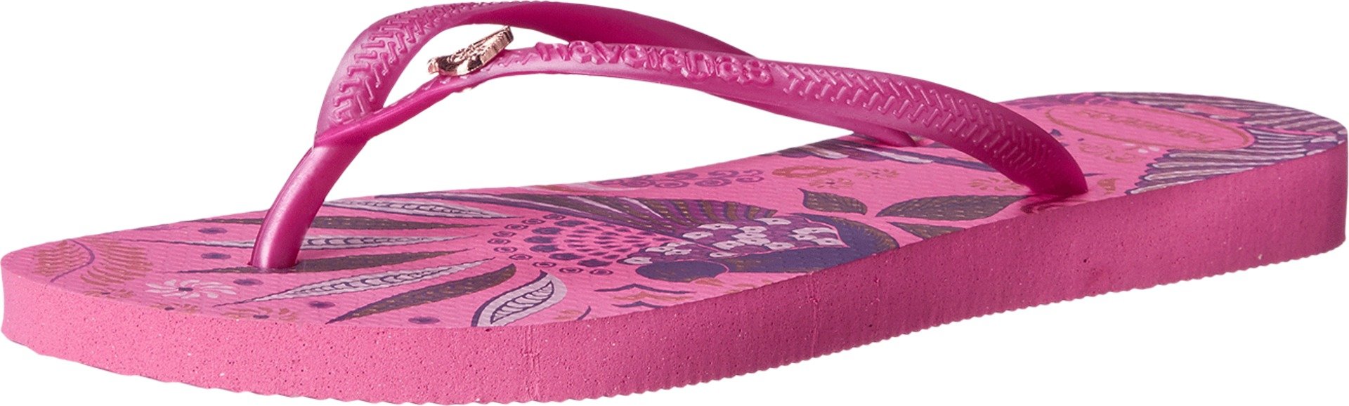 Havaianas Womens Slim Royal Sandal Shocking Pink, Shocking Pink, 35/36