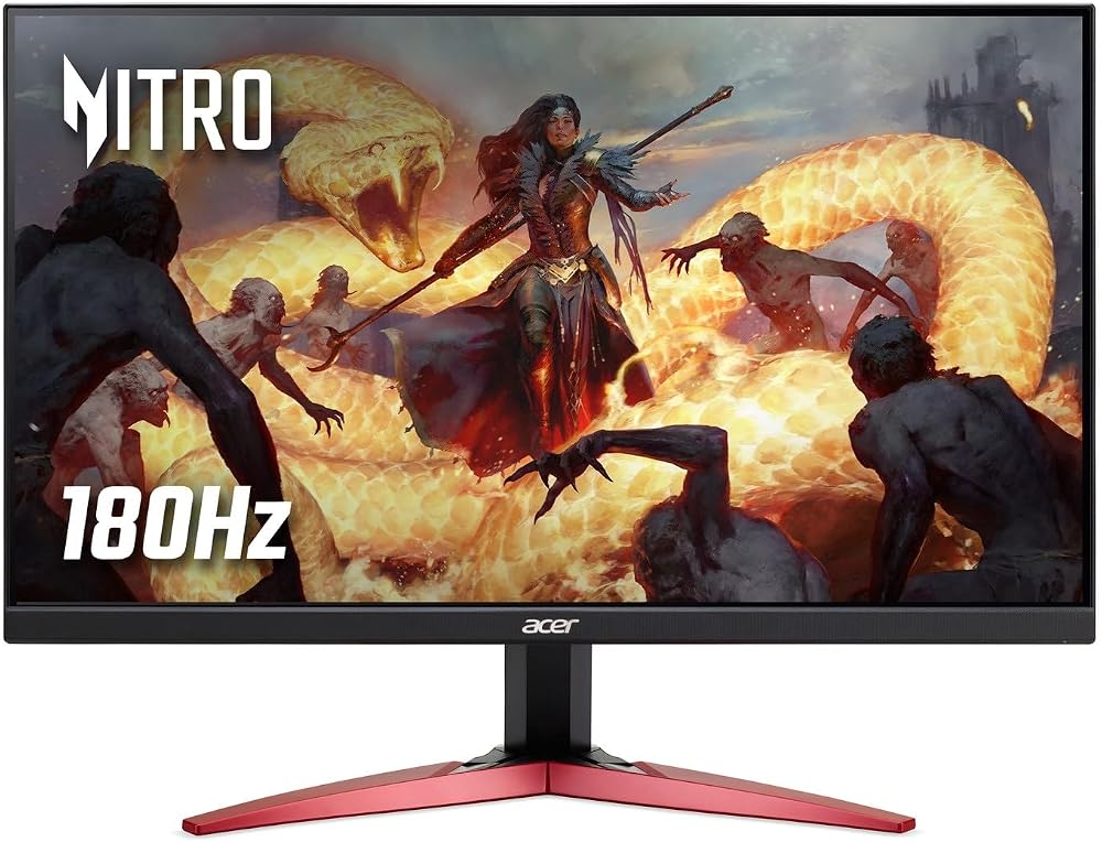 Acer Nitro KG271M3 27" Full HD IPS 180Hz Gaming Monitor 0.5ms AMD FreeSync