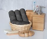 Utopia Towels 64 Piece Set Gray Cotton Hotel Quality Super Soft Absorbent view 7
