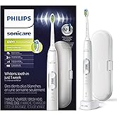 Philips Sonicare Protectiveclean 6100 Rechargeable Electric Toothbrush, Whitening, White, HX6877/21