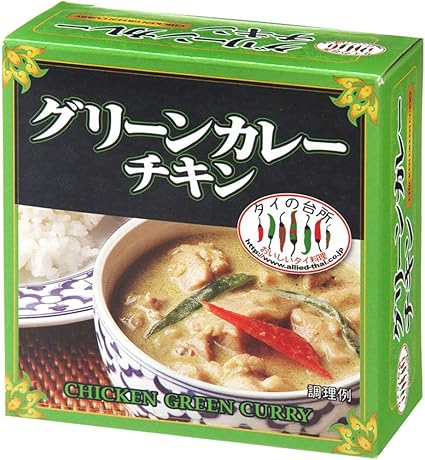 Amazon アライド タイの台所 グリーンカレーチキン 125g アライドコーポレーション カレー 通販