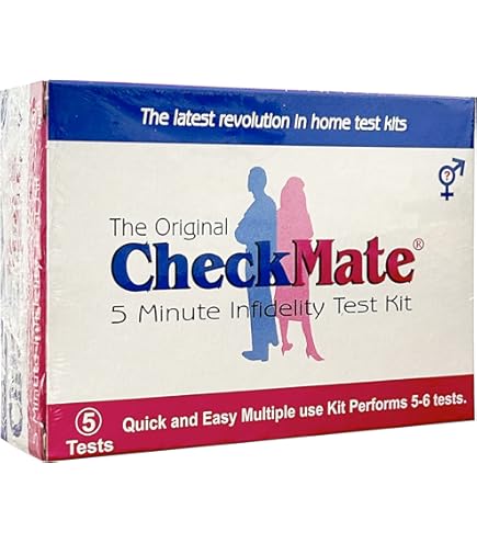 Amazon.com: Check Mate Infidelity Test Kit - 10 Tests - Check your