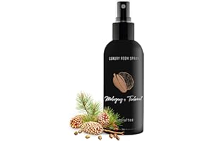 605Products - Mahogany Teakwood Air Freshener - Room Spray for Home, Bathroom, and Bedroom - Long Lasting Odor Eliminator with Essential Oils and Natural Ingredients - Home Fragrance Essential - 3.4oz