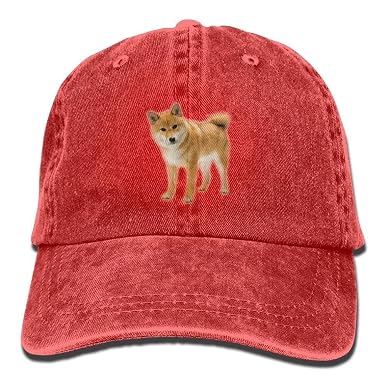 Jtrvw Cowboy Hats Cute Shiba Inu Denim Hat Adjustable