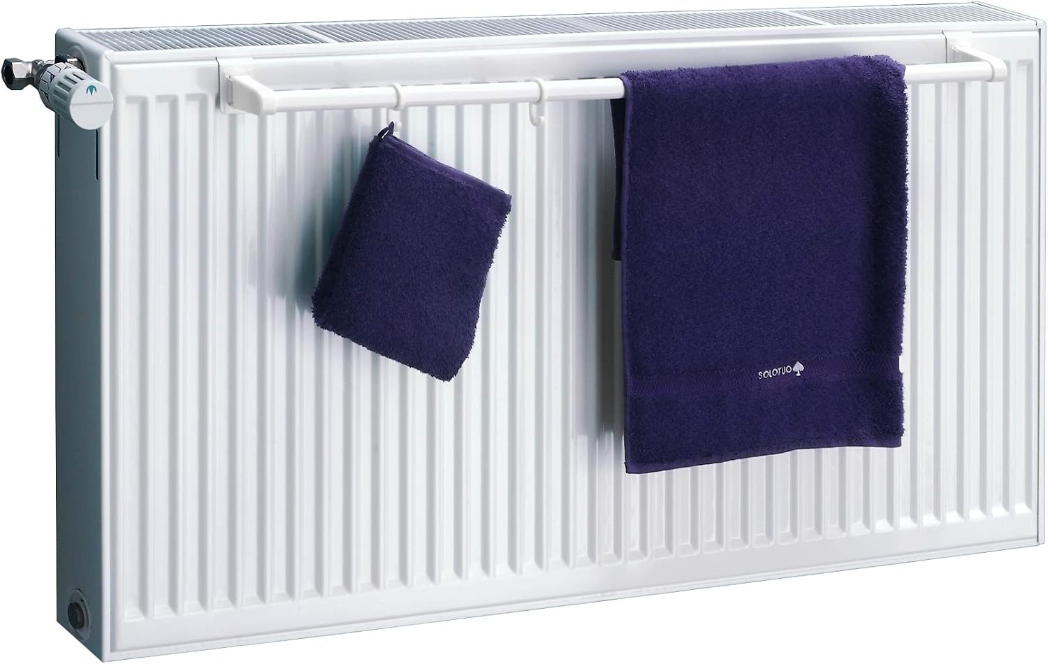 XIMAX 08010 Porte-serviettes pour radiateur Blanc 540 mm: Amazon.fr