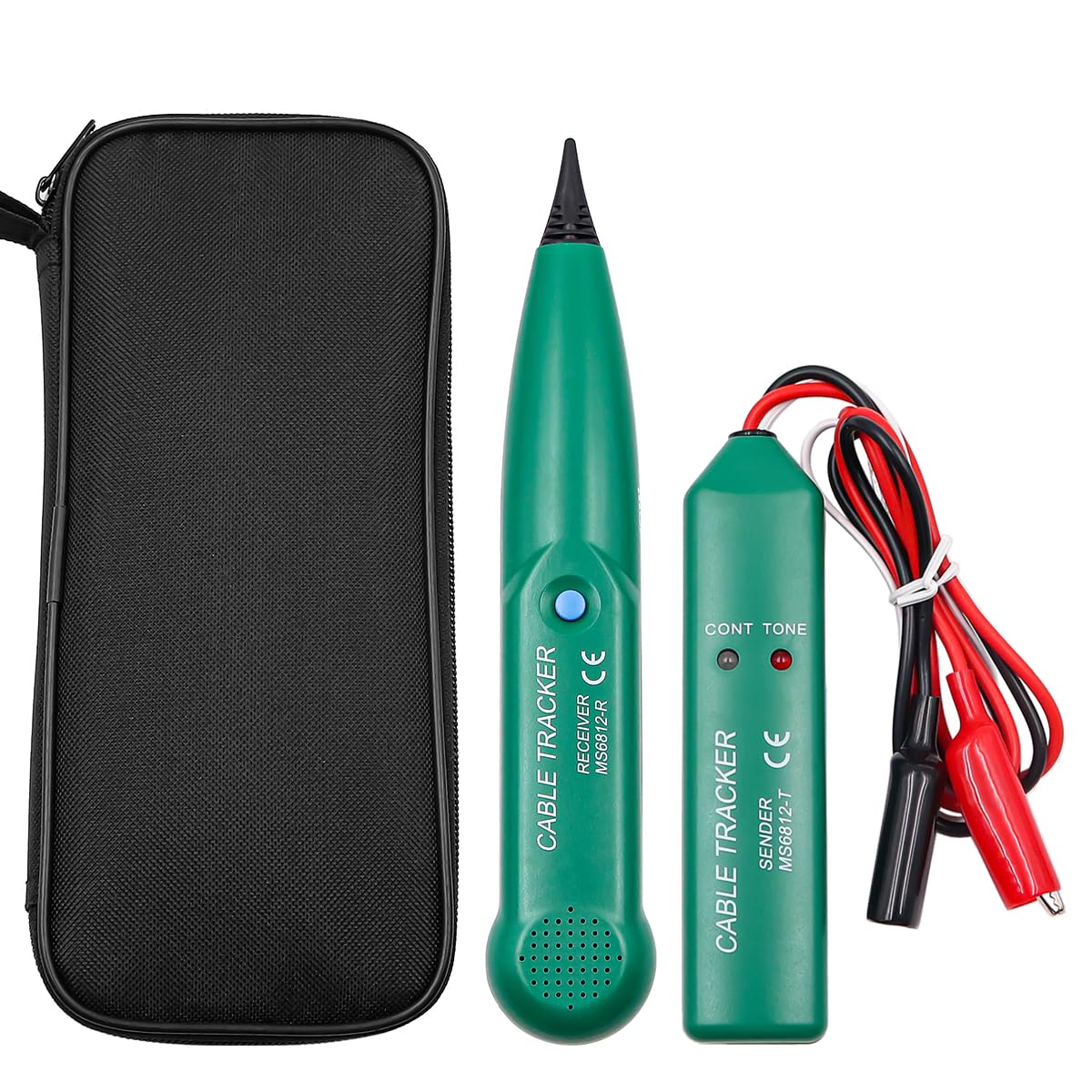 Alnicov Wire Tracker Multi-Function Network Cable Tester Telephone Line Tester for Network Maintenance Collation