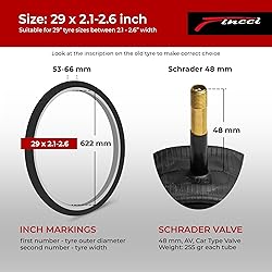 Fincci 29 x 2.1/2.2/2.3/2.35/2.4/2.5/2.6 Inch Bike