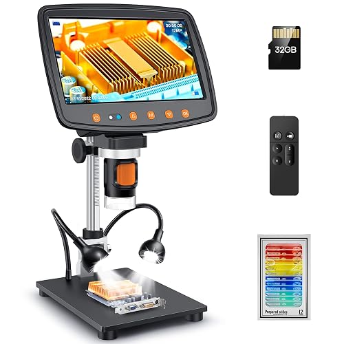 Digital Microscope With 7 LCD Screen 1500X Magnification Soldering digital-microscope-with-7-lcd-screen-1500x-magnification-soldering