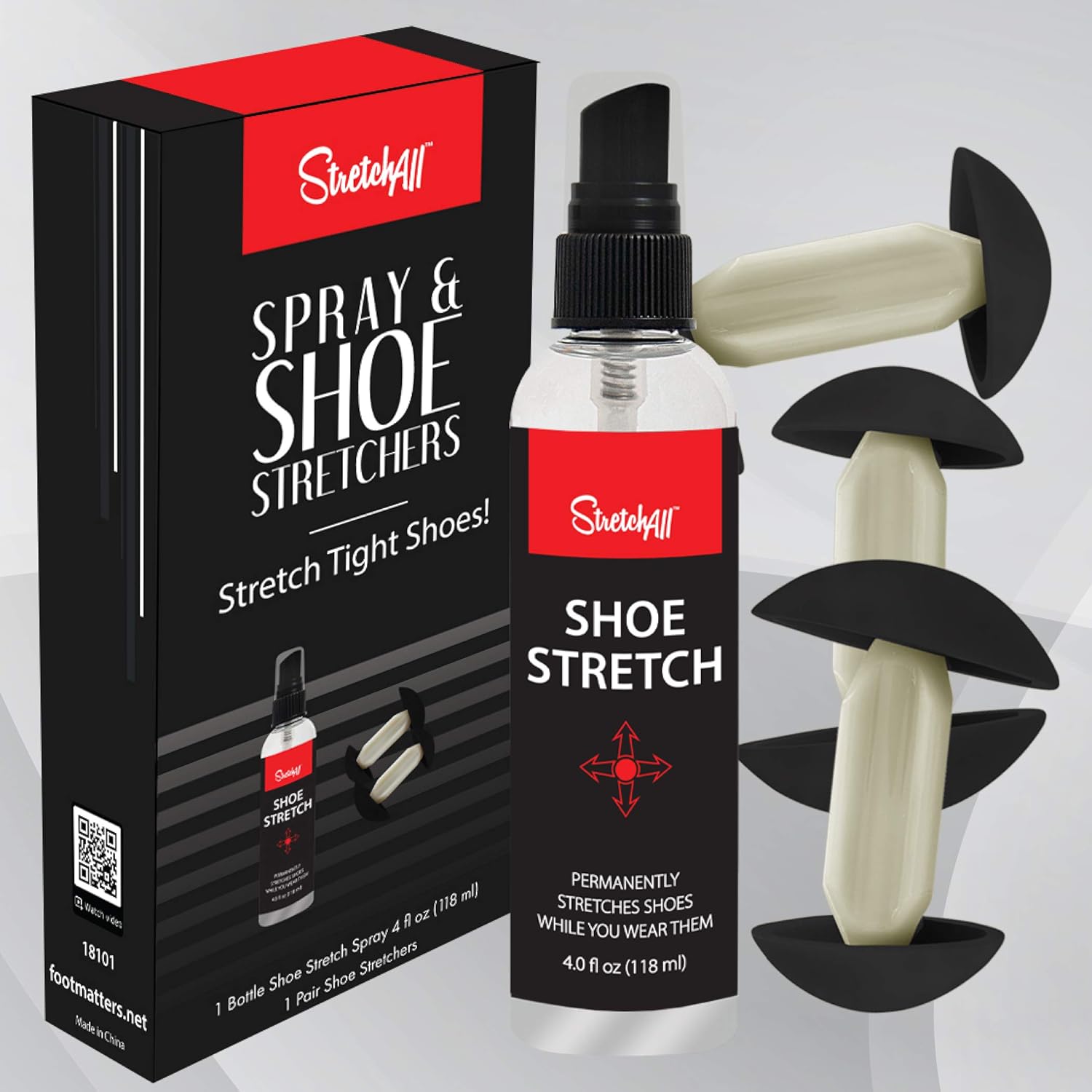 StretchAll Premium Shoe Stretch Spray & Mini Stretchers: Shoes