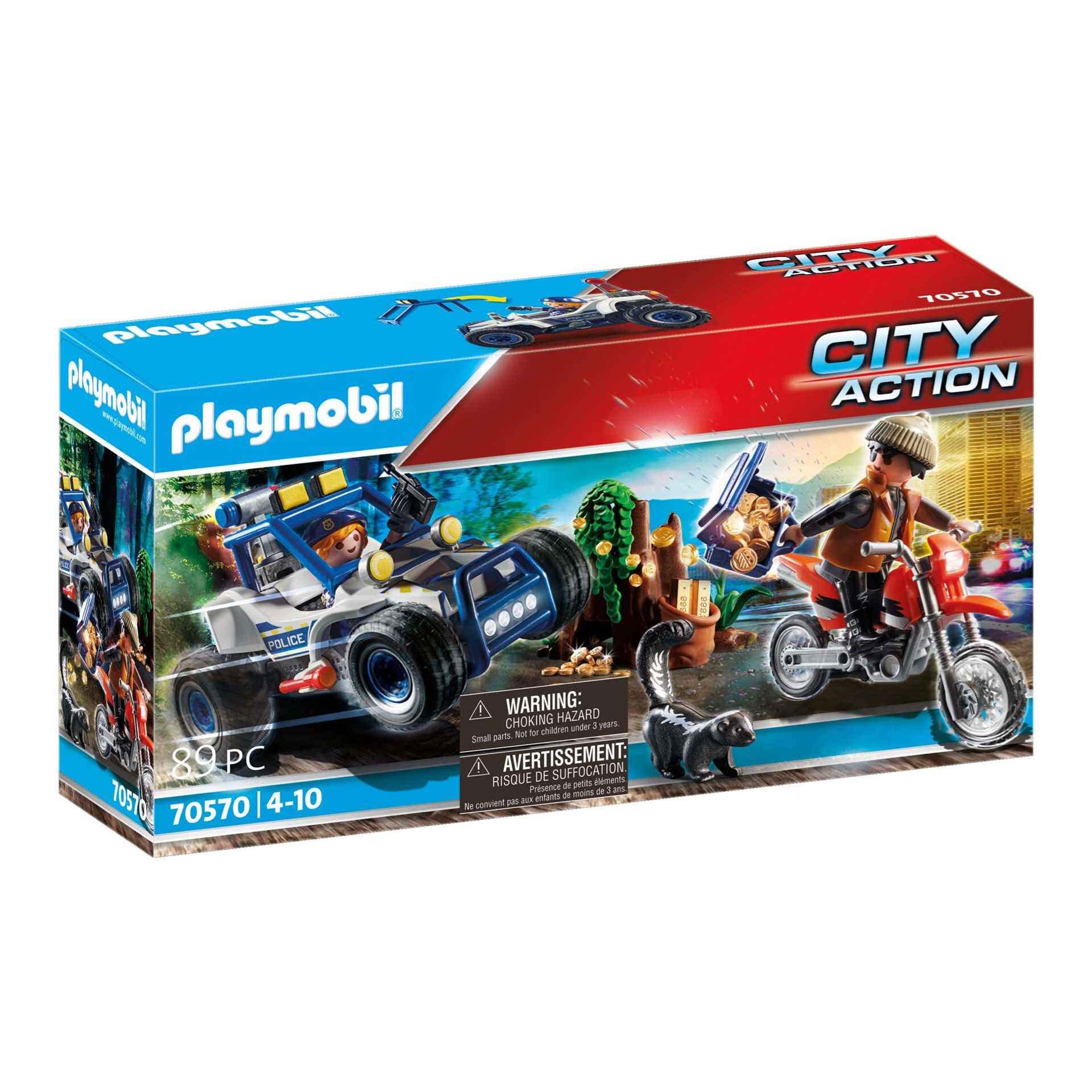 Playmobil City Action 70570 Off-Road Car with Jewel Thief, Ages 4+