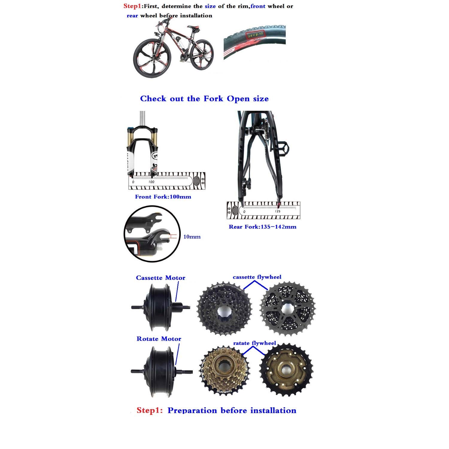 27.5 electric front wheel