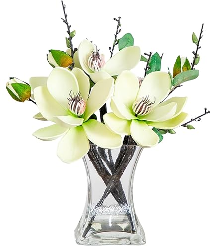 Nearly Natural Bouquet Di Peonie Artificiali Da 43 Cm (Set Da 2) - Fiori Finti Realistici Per Casa E Ufficio - 4