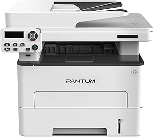 Pantum M7102DN Multifunction Laser Printer with Copier Scanner Black and White & Automatic Two-Sided Printing Connect only via Wireline Network and USB 2.0