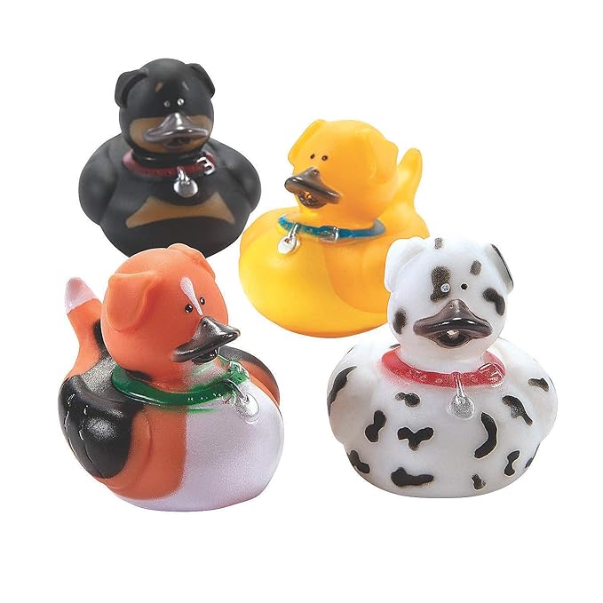 animal rubber ducks
