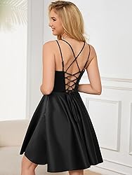 GOOSPRAN Homecoming Dresses for Teens Knee Length