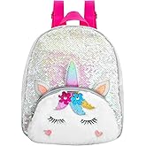PinkSheep Mini Backpack for Kids Girls, Toddler Bag Backpacks, Cute Lightweight Preschool for Kindergarten 3-10 Years Old Girl(Unicorn)