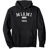 Miami Ohio OH Vintage Pullover Hoodie