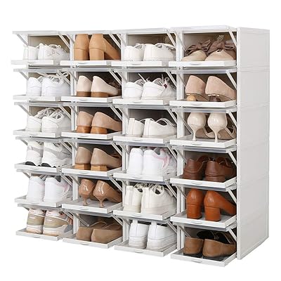 Compact Drawer Pull-Out Shoe Box for Small Spaces, Jordan Ubuy