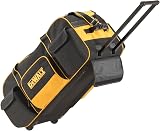 DEWALT DWST1-79210 Duffel Trolley Bag 26-Inch Yellow Black Wheels view 6