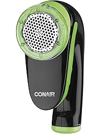 Conair Battery Operated Fabric Defuzzer - Shaver, White