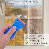 Abeillo Multipurpose Plastic Scraper kit with 10 Replacement Blades view 3