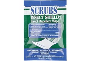 S.C.R.U.B.S. Insect Repellent, Wipes, PK100