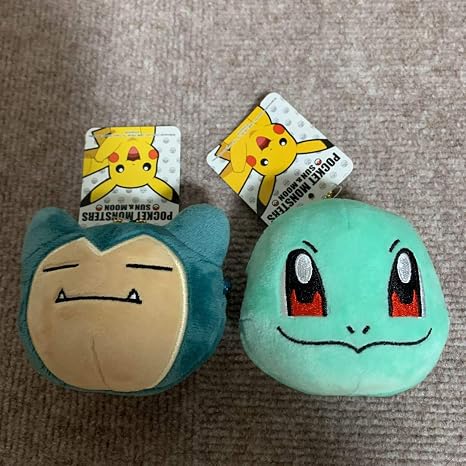 Amazon Co Jp ポケモン サンムーン カビゴン ゼニガメ顔型ポーチ プライズ ホビー 通販