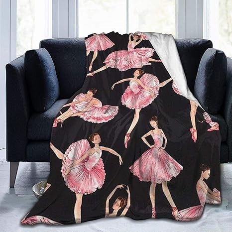 Amazon Co Jp 美しいバレエ 毛布 柔らかい ブランケット 厚くする 掛けふとん おしゃれ あったか毛布 シングル 掛け毛布 ホーム キッチン