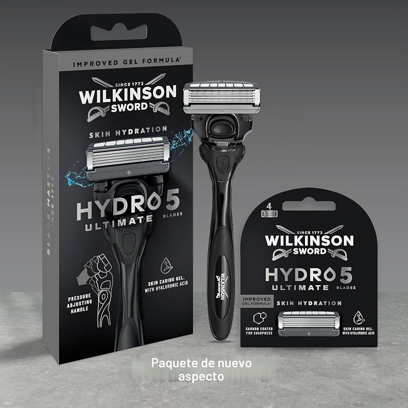 Hydro 5 Ultimate Mango para hombre, 5 recambios de cuchilla