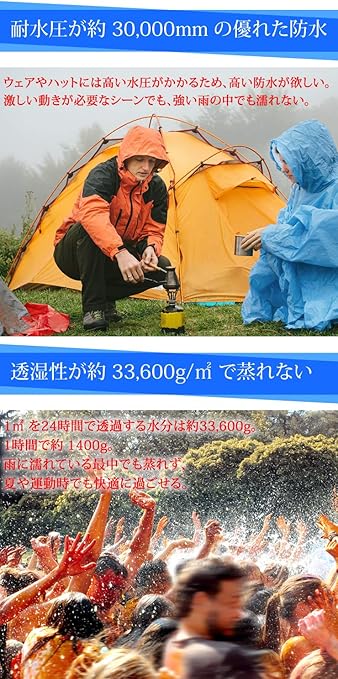 Amazon Co Jp ラドウェザー レインジャケット 防水 耐水圧 30 000mm 透湿性 33 600g M2 防水性 撥水性 レインウェア アウトドア ジャケット メンズ レディース レインコート 服 ファッション小物 Amazon Co Jp ラドウェザー レインジャケット 防水 耐水圧 30 000mm 透湿性 33 600g M2 防水性 撥水性 レインウェア アウトドア ジャケット メンズ レディース レインコート 服 ファッション小物