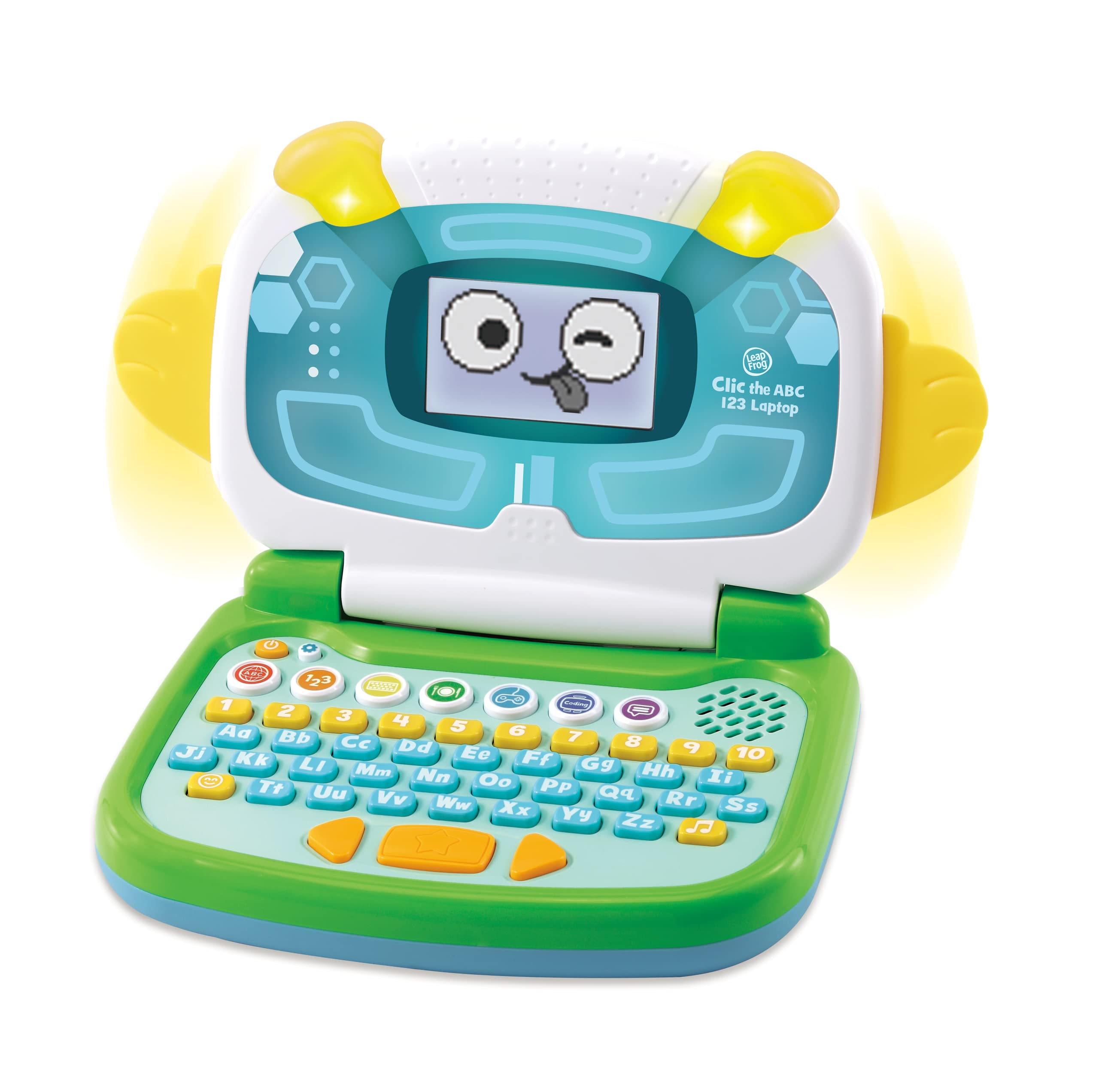 Leapfrog Clic the ABC 123 Laptop | Interactive Learning Laptop for Kids with Letters & Numbers | Suitable for Boys & Girls 3, 4, 5, 6+ Years — image 1
