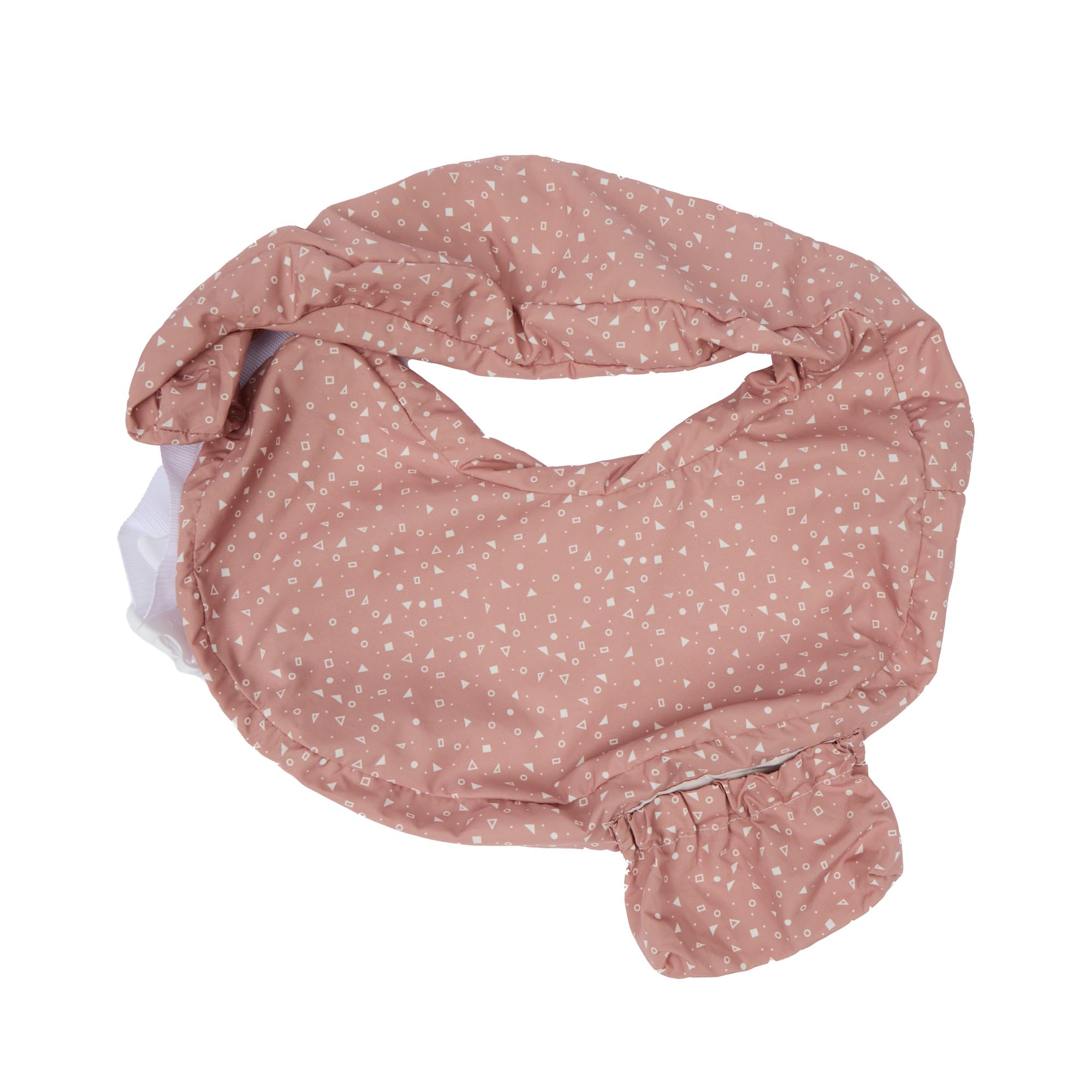 Photo 1 of My Brest Friend Original Nursing Pillow Cover - Slipcovers for Baby - Adjustable Fit, Easy Care, Durable - Original Nursing Pillow Not Included, Dusty Rose Geo