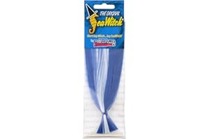 C&H Lures Sea Witch Fishing Lures - Original Since 1959, Nylon Skirts Reveal Weighted Head, 15 Colors, 8 Head Weights, Big Game Trolling Fishing Lure for Optimal Underwater Movement