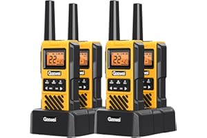 G1pro+ Waterproof Walkie Talkies Long Range for Adults, 2 Way Radios with USB-C Charging, NOAA Weather Alert, VOX, SOS & FM R