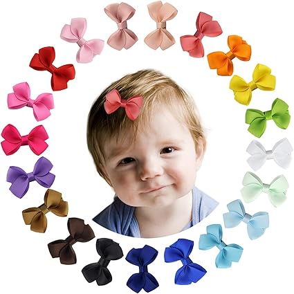 baby girl hair clips uk