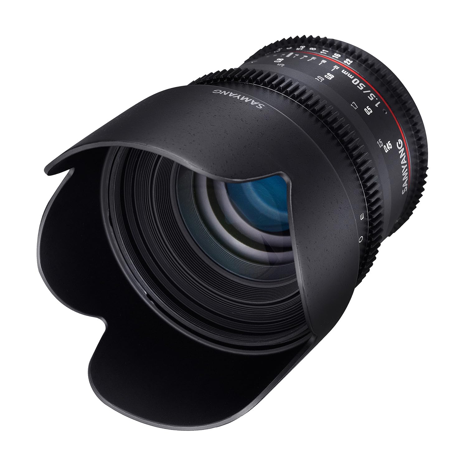 Samyang MF 50mm T1.5 VDSLR Manual Focus Cine Lens for Canon EF