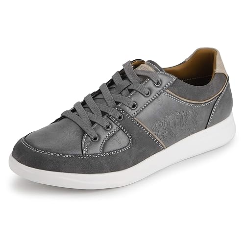 red tape grey sneakers