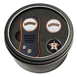 Team Golf MLB Houston Astros Tin Gift Set with