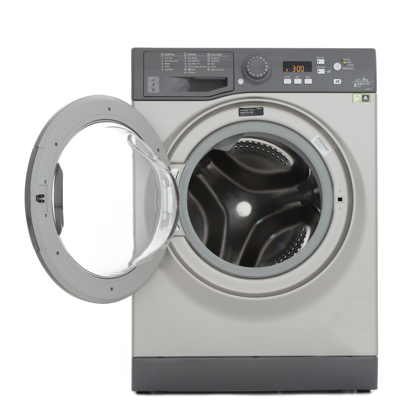 Hotpoint WMBF944G Washing Machine Aquarius 9kg: Amazon.co.uk: Large  Appliances