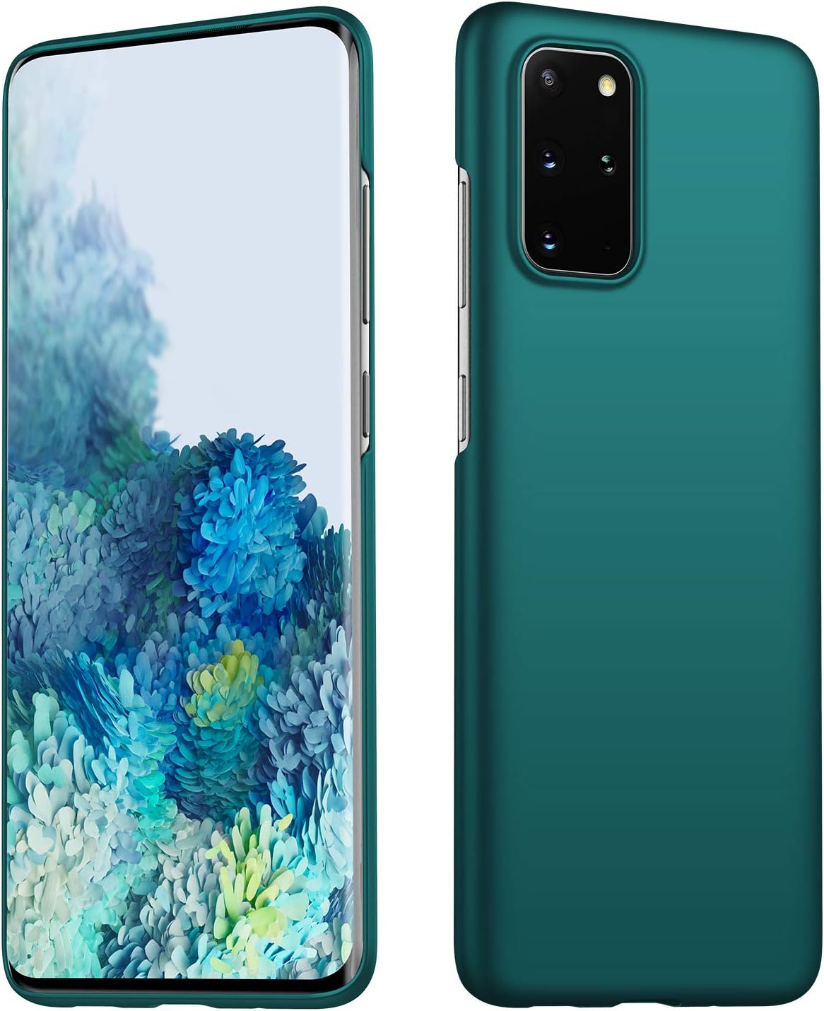 Kqimi Case for Samsung Galaxy S20 Plus,Matte Slim Premium Material Full Protection Cover for Samsung Galaxy S20 Plus 5G (Green)