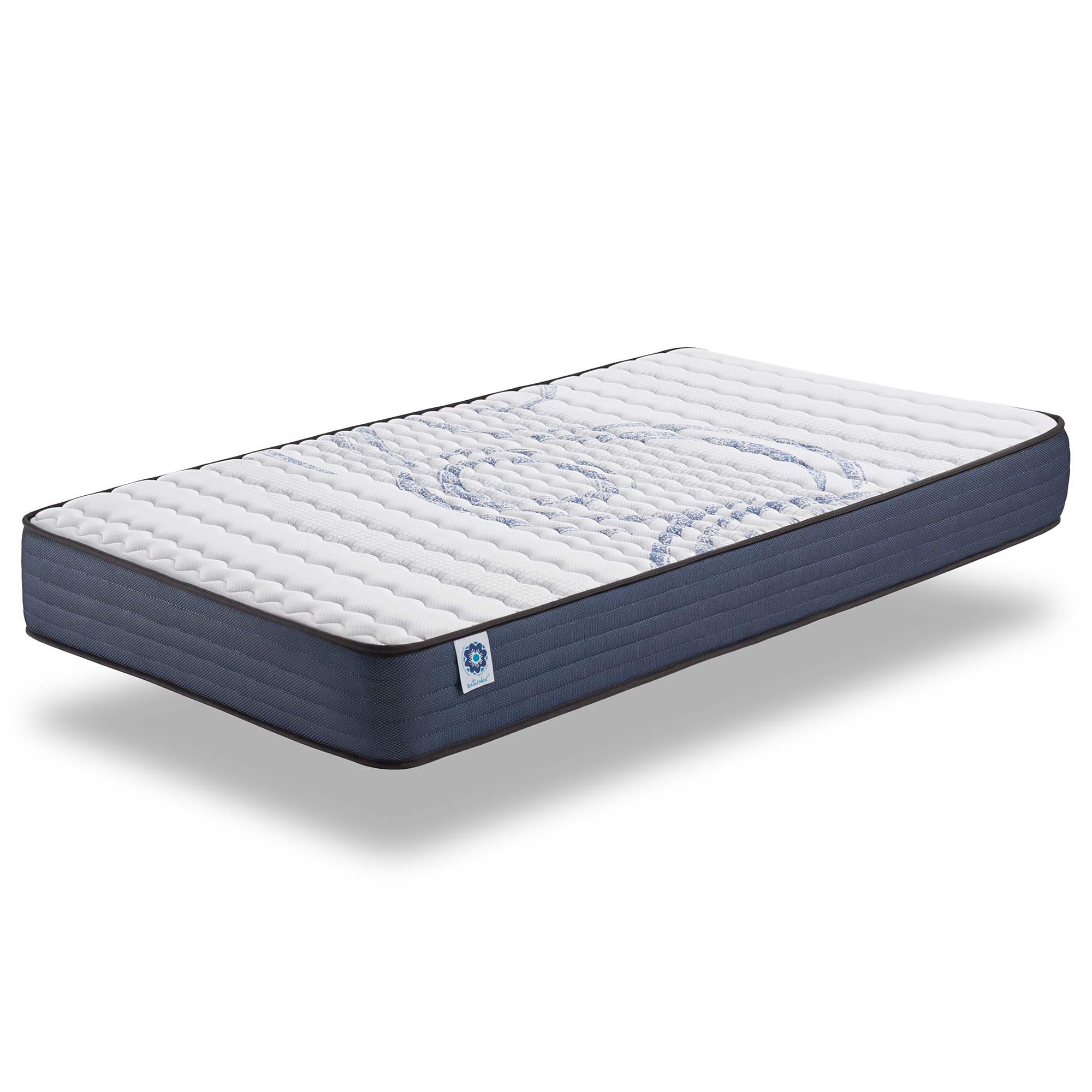 naturalex ยฎ Perfectsleep Memory Foam Mattress | 3ft Single Size 90x190x15 | High Strength Double Density Latex | Enhanced Airflow for a Fresher Sleep