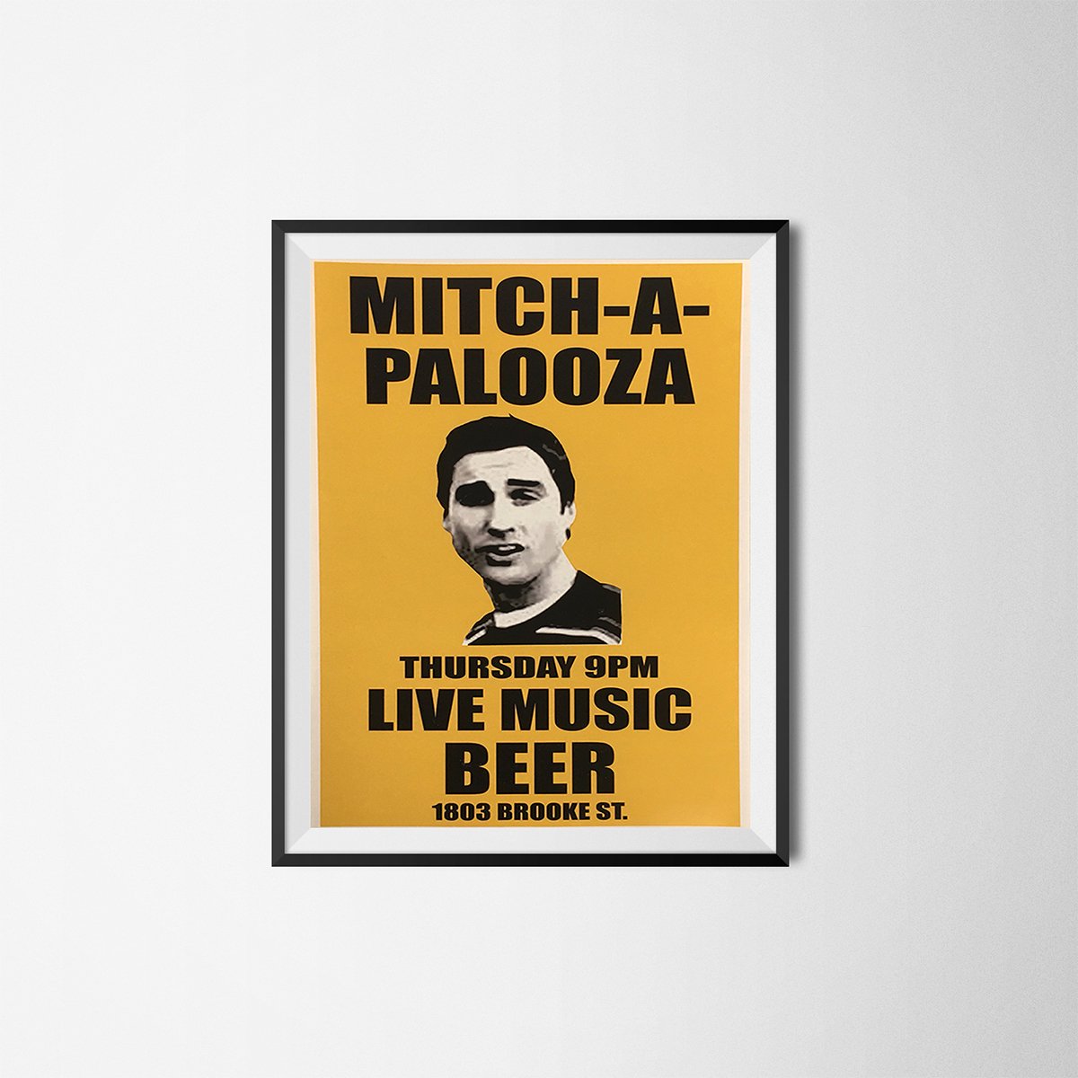 Mitch-A-Palooza Poster Old School Movie Wall Prop Print Godfather Mitch Martin