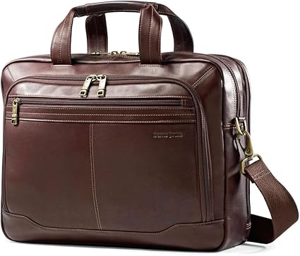 samsonite durham colombian leather briefcases