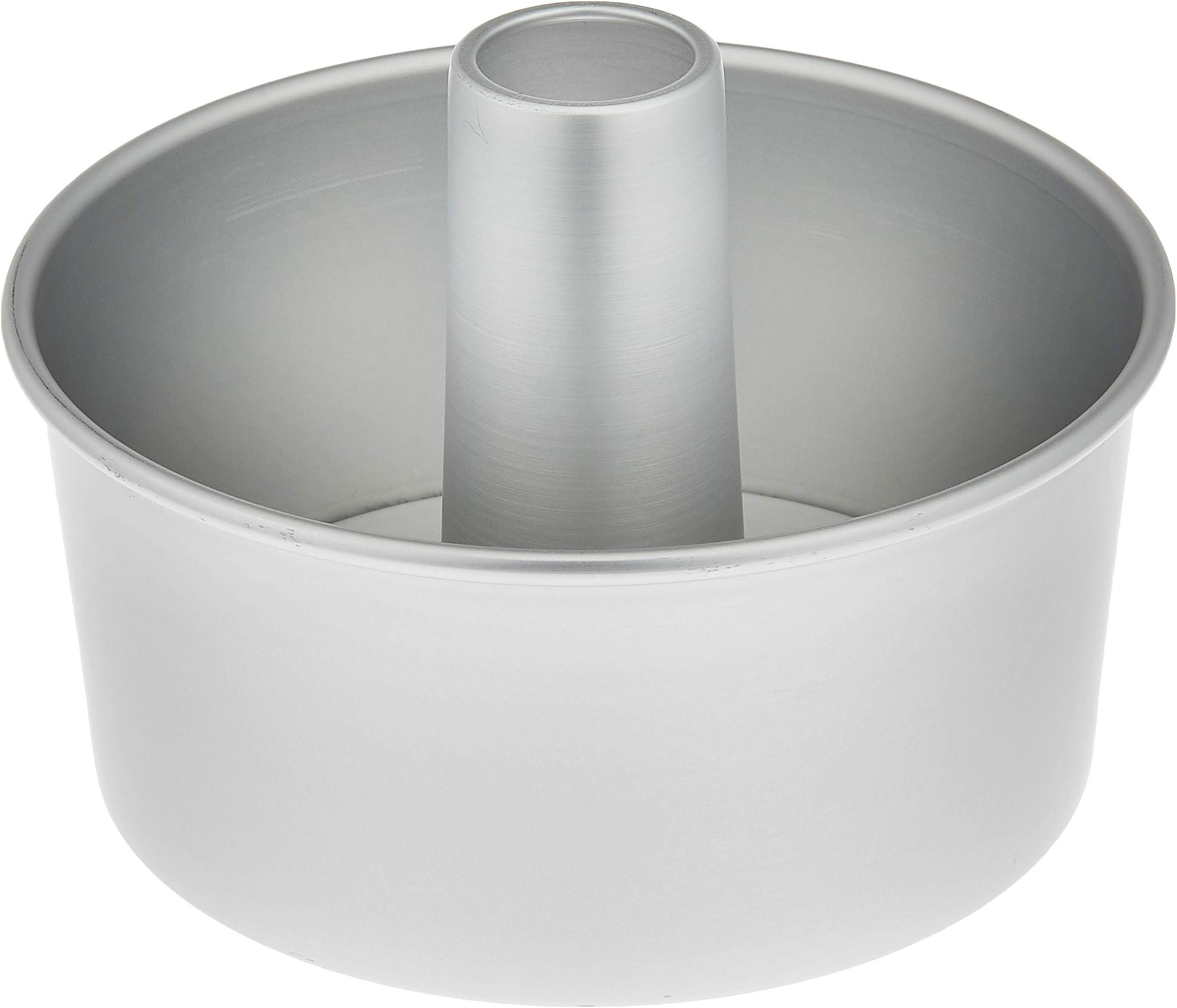 Aluminum Chiffon Cake Pan, 6.7 inches (17 cm), Silver, Aluminum