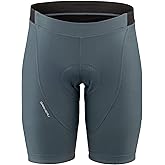 Garneau Fit Sensor 3 Padded Bike Shorts for Men, 9" Cycling Shorts, Enhanced Comfort for 2+ Hour Rides