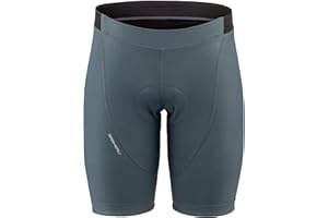 Garneau Fit Sensor 3 Padded Bike Shorts for Men, 9" Cycling Shorts, Enhanced Comfort for 2+ Hour Rides