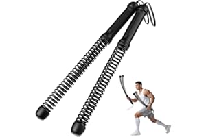 Ropeless Battle Ropes for Home Gym: 2PCS Upgraded Weighted Portable Cordless Battle Ropes for Strength Building, Workout, HII